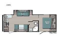 Friendship 238RK Floorplan Image