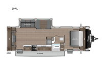 Jay Feather 29RL Floorplan Image