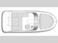 VR Series VR4 Bowrider Floorplan Image