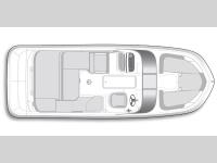 VR Series VR6 Bowrider Floorplan Image