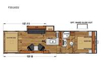 Attitude Platinum F3016SS Floorplan Image