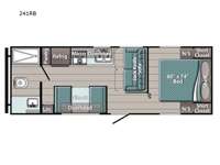 Kingsport Ultra Lite 241RB Floorplan Image