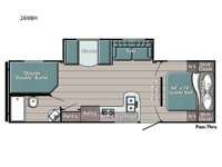 Kingsport Ultra Lite 269BH Floorplan Image