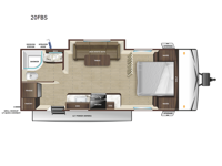 Autumn Ridge 20FBS Floorplan Image