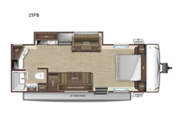 Autumn Ridge 25FB Floorplan Image