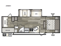 Intrepid 290BHi Floorplan Image