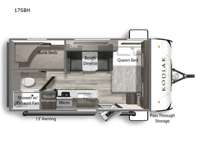 Kodiak SE 17SBH Floorplan Image