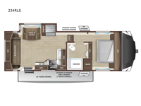 GSL Light Duty 234RLS Floorplan Image