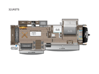 Eagle 321RSTS Floorplan Image