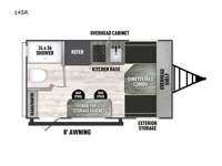 Viking 3K Series 14SR Floorplan Image