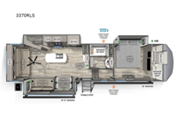 Sandpiper 3370RLS Floorplan Image