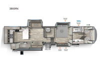 Sandpiper 3800RK Floorplan Image