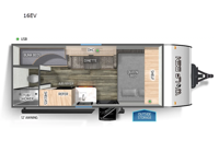 Cherokee Wolf Den 16EV Floorplan Image