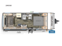 Cherokee Wolf Den 20RDSE Floorplan Image