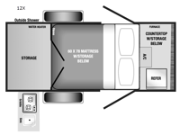 Armor LT 12X Floorplan Image