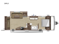 Open Range Conventional 26RLS Floorplan Image