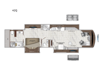 American Tradition 42Q Floorplan Image