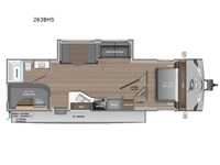 Jay Flight SLX 263BHS Floorplan Image