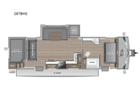 Jay Flight SLX 287BHS Floorplan Image