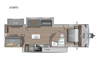 Jay Flight SLX 333BTS Floorplan Image