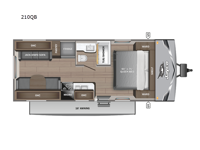 Jay Flight SLX 210QB Floorplan Image