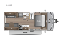 Jay Flight SLX 210QBW Floorplan Image