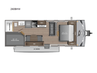 Jay Flight SLX 260BHW Floorplan Image