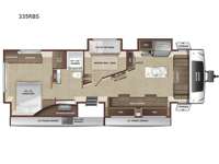 Open Range 335RBS Floorplan Image