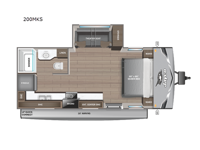 Jay Flight SLX 200MKS Floorplan Image