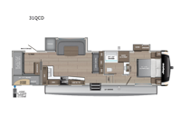 Eagle HT 31QCD Floorplan Image