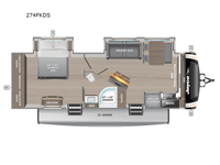 Eagle HT 274FKDS Floorplan Image