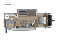 Eagle HT 284BHOK Floorplan Image