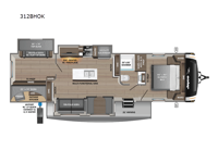 Eagle HT 312BHOK Floorplan Image