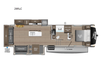 Eagle HT 29RLC Floorplan