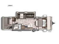 Colorado 29BHC Floorplan Image