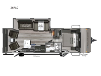 Colorado 26RLC Floorplan Image