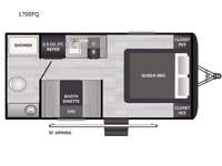 Springdale Classic Mini 1700FQ Floorplan Image