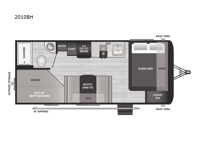 Springdale Classic Mini 2010BH Floorplan Image