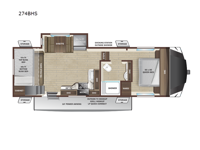 GSL Light Duty 274BHS Floorplan Image