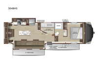 GSL Light Duty 304BHS Floorplan Image