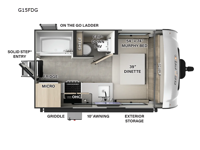 Rockwood GEO Pro G15FDG Floorplan Image