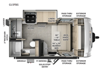 Rockwood GEO Pro G15FBS Floorplan Image