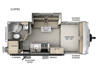 Rockwood GEO Pro G19FBS Floorplan Image