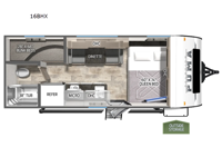 Puma Ultra Lite 16BHX Floorplan Image