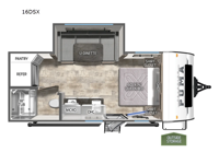 Puma Ultra Lite 16DSX Floorplan Image