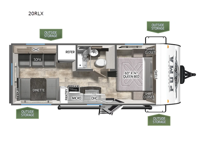 Puma Ultra Lite 20RLX Floorplan Image