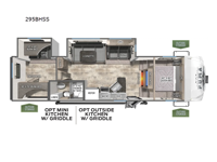 Puma 295BHSS Floorplan Image