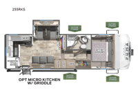 Puma 255RKS Floorplan Image