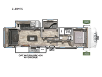 Puma 315BHTS Floorplan Image