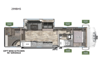 Puma 299BHS Floorplan Image